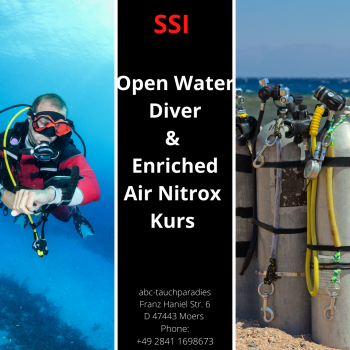 Ausbildung Open Water Diver & Enriched Air Nitrox